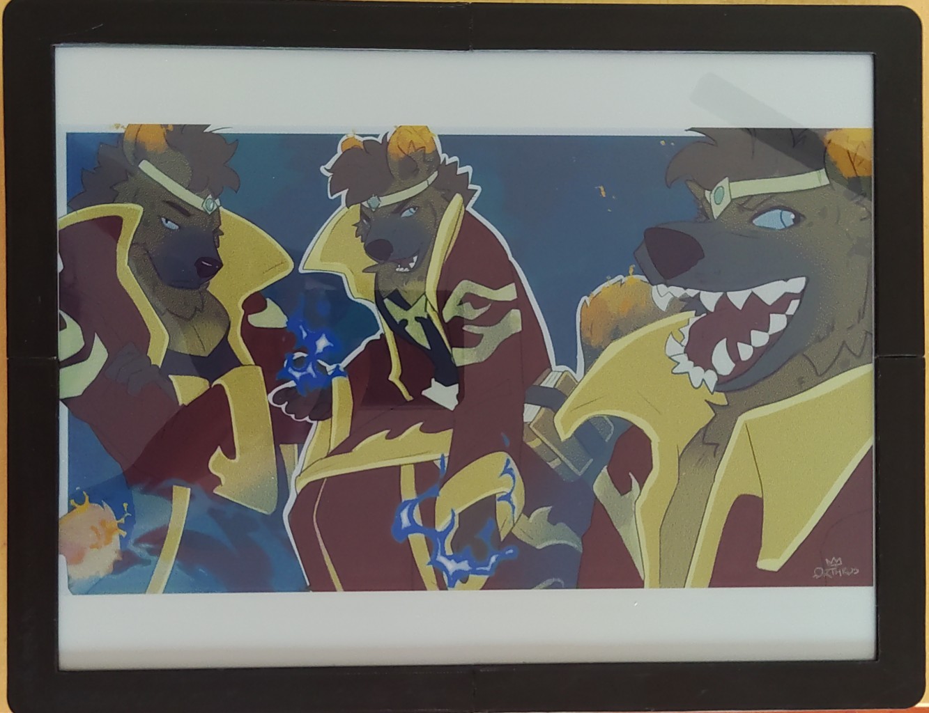 a photo of the digital display with the right palette used to convert the image. The result is closer to the original